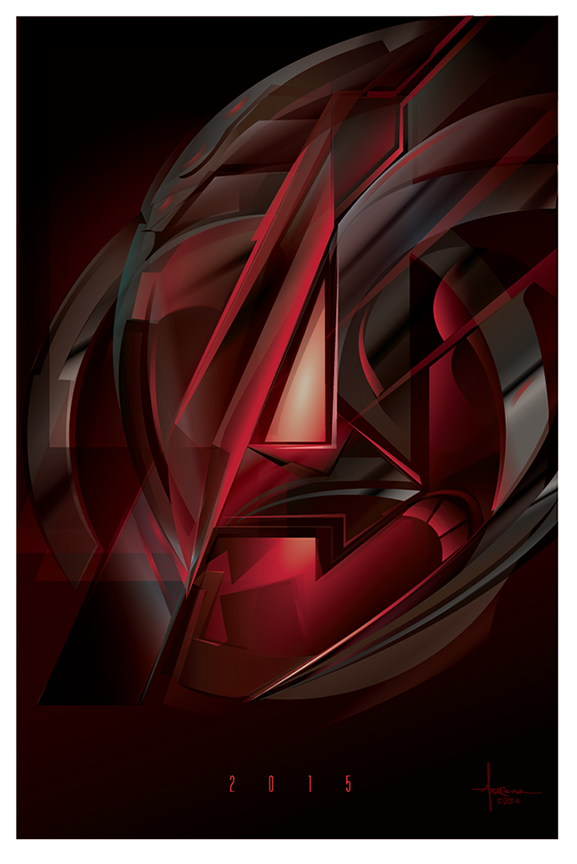 avengers-age of ultron_vector_Orlando Arocena_2014_final