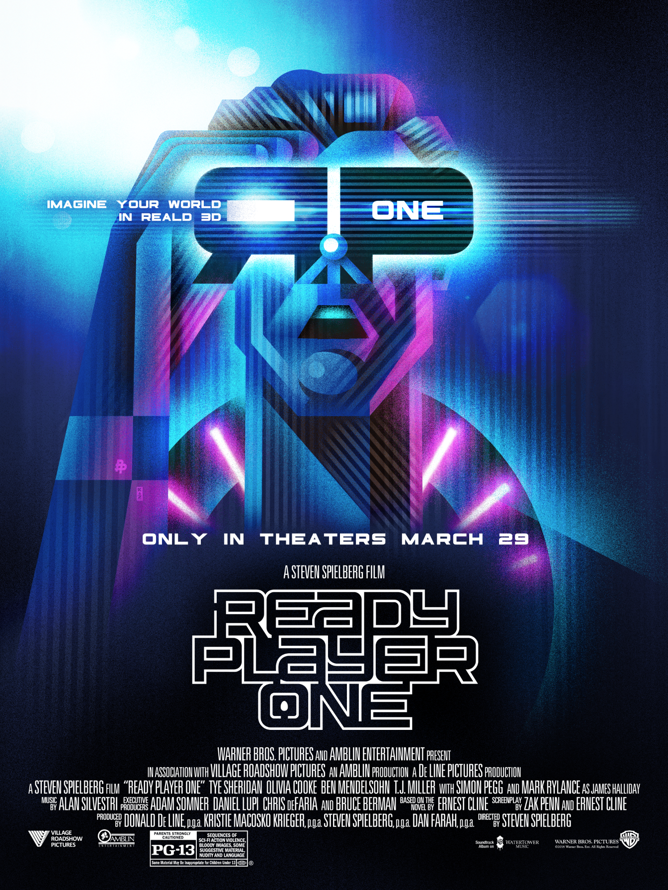 New Ready Player One Poster Released by Warner Bros.