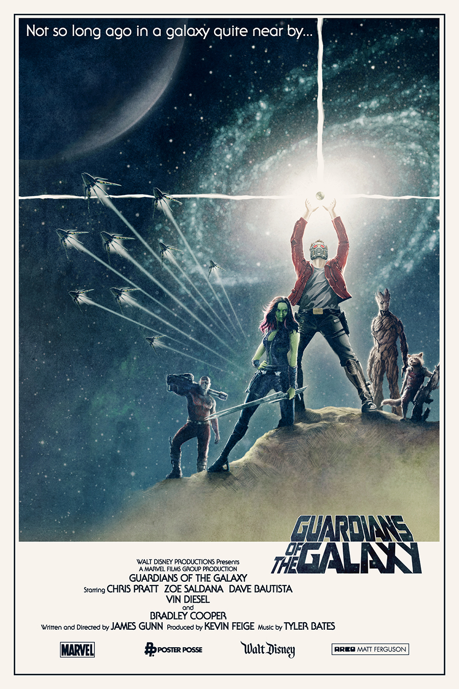 Marvel Offers Fans Officially Licensed “Guardians of the Galaxy” Prints ...