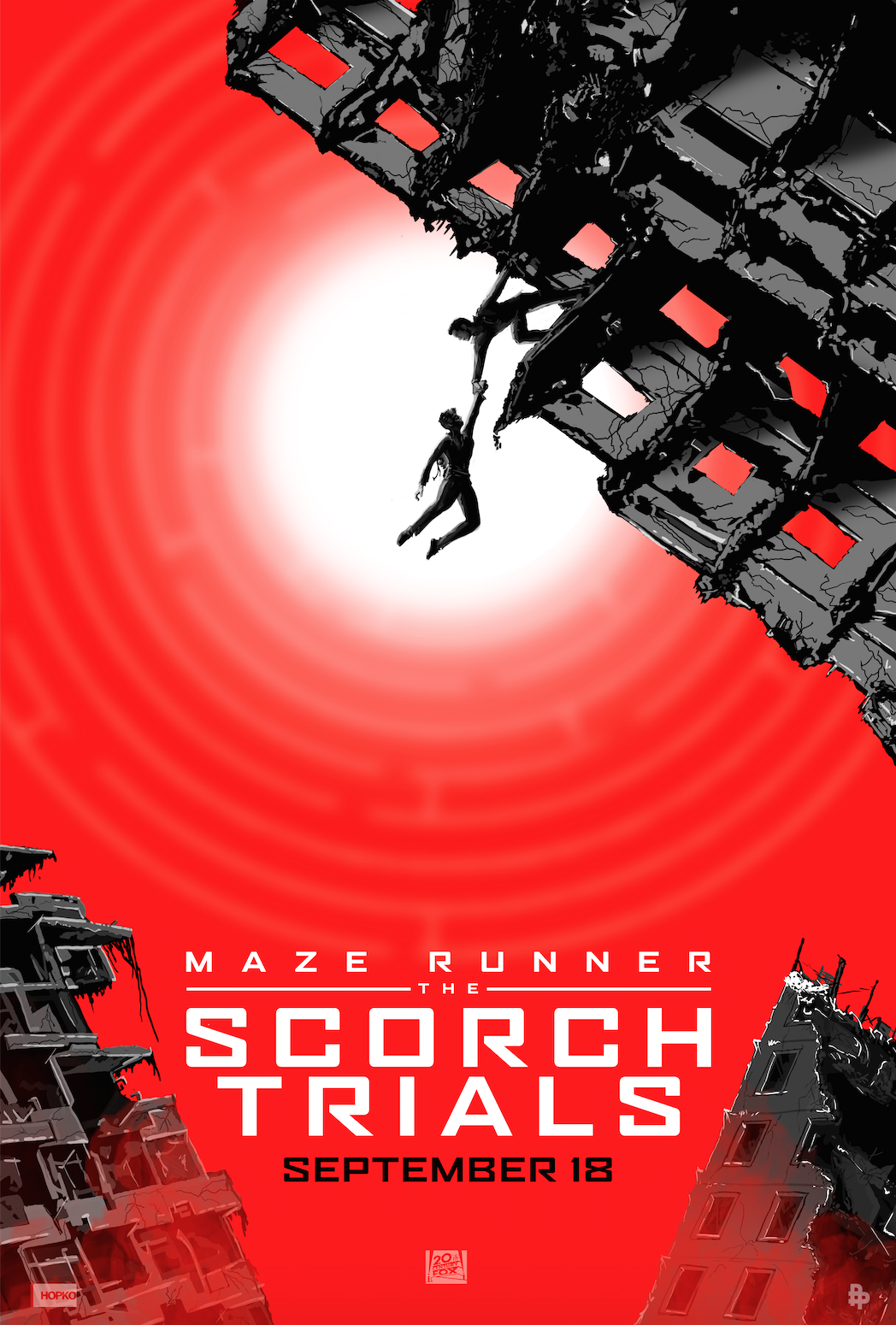 The Maze Runner 2 The Scorch Trials New Poster