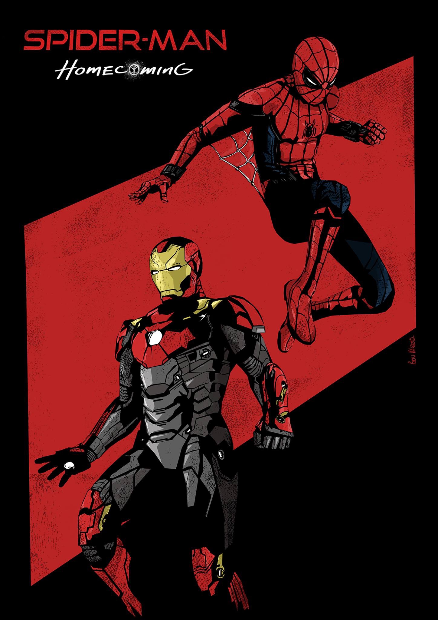 Spider-man-homecoming-Poster-Posse-ben-mcleod – MEOKCA x Poster Posse