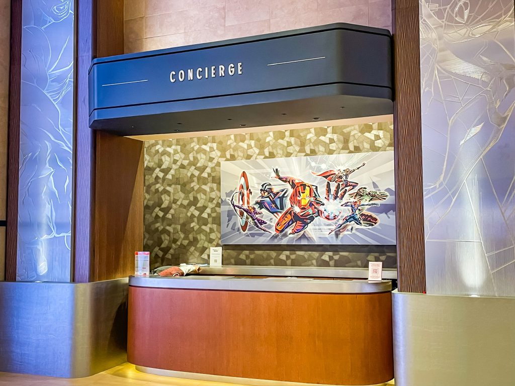 Artwork by Disney Imagineering – The Art Of Marvel Hotel: Paris