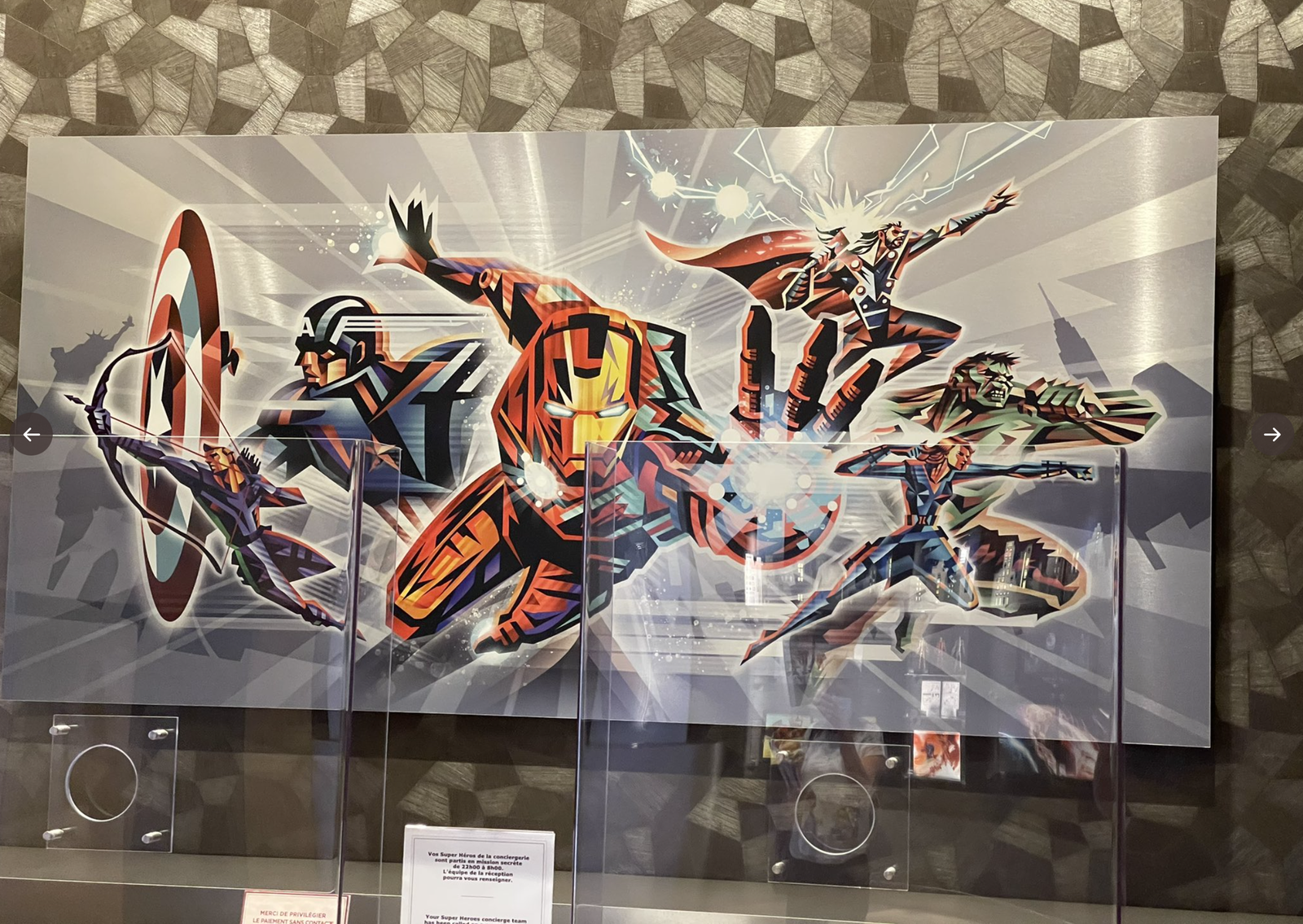 Artwork by Disney Imagineering – The Art Of Marvel Hotel: Paris