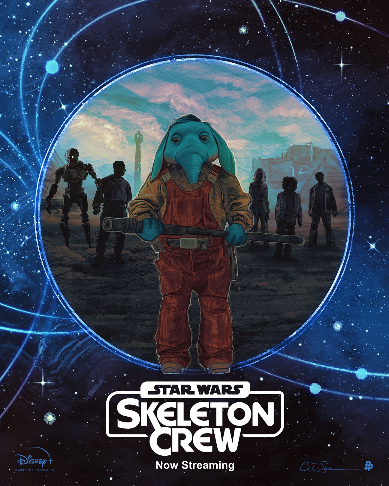 Artwork by Skeleton Crew: Disney Plus/ Lucasfilm