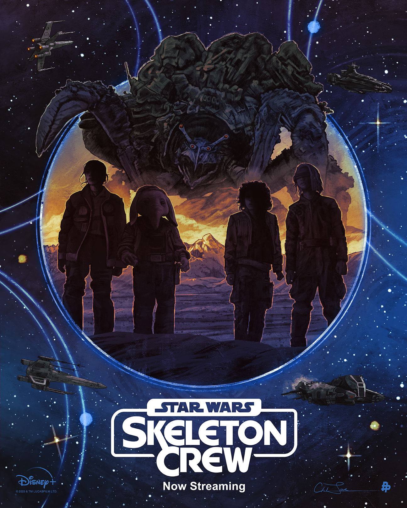 Artwork by Skeleton Crew: Disney Plus/ Lucasfilm