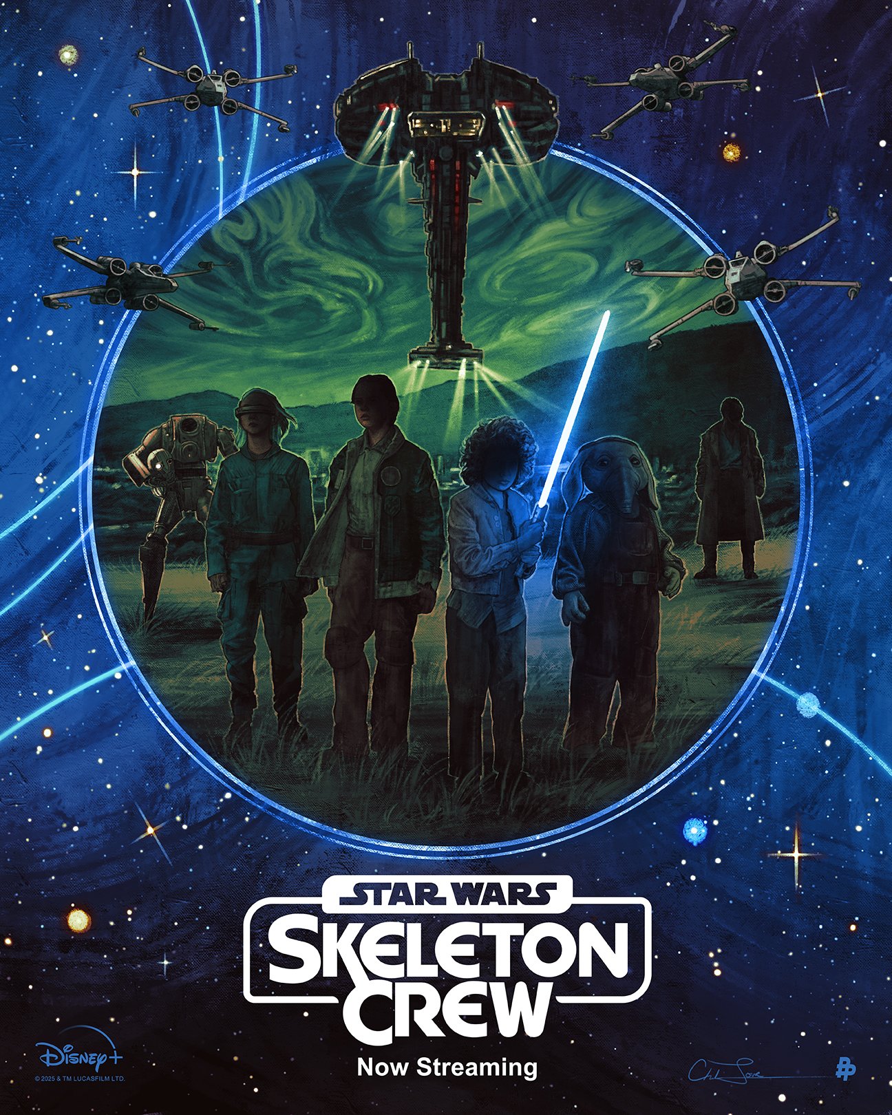 Artwork by Skeleton Crew: Disney Plus/ Lucasfilm